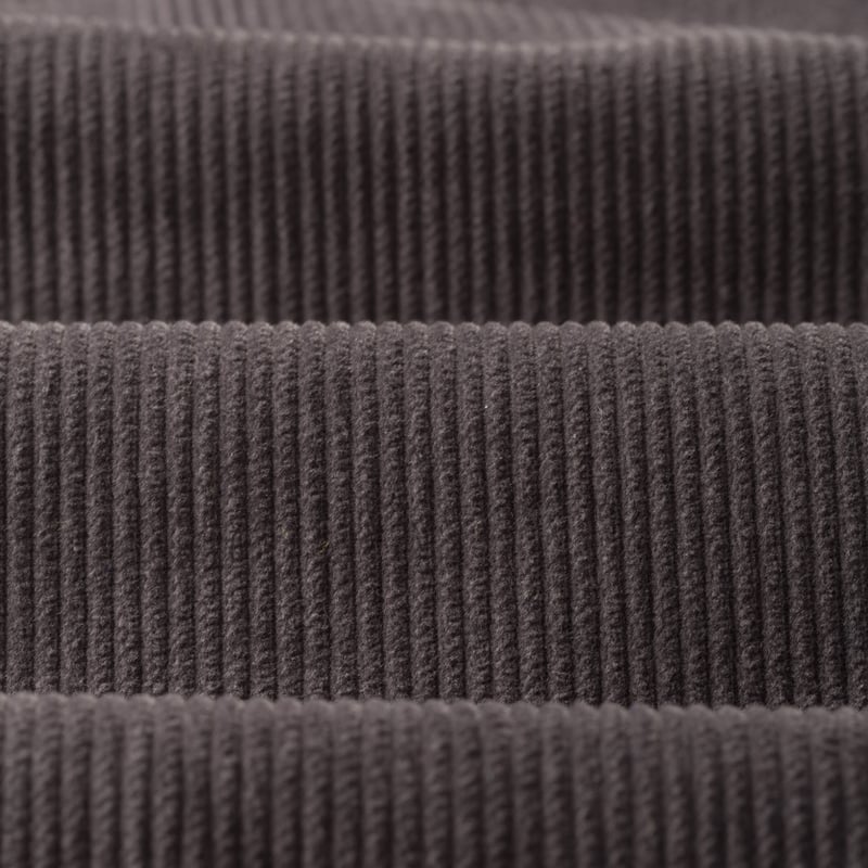 images flaneurs UNIVERSAL WORKS Corduroy Pleated Track Pant Charcoal_Detail-2