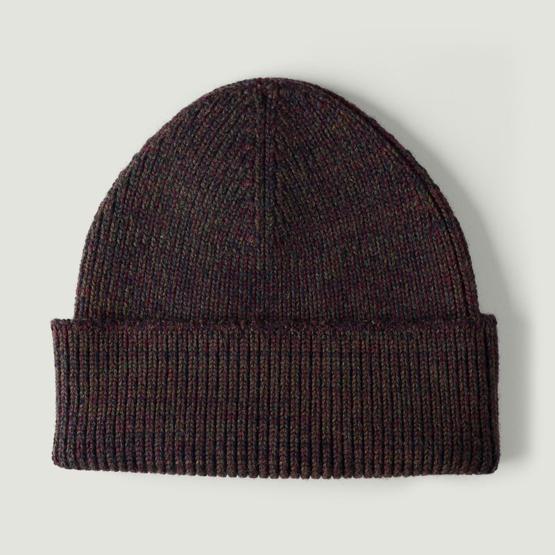 Image-Flâneurs_NITTO KNITWEAR / Bonnet Ara Kaki/Bordeaux_Vignette