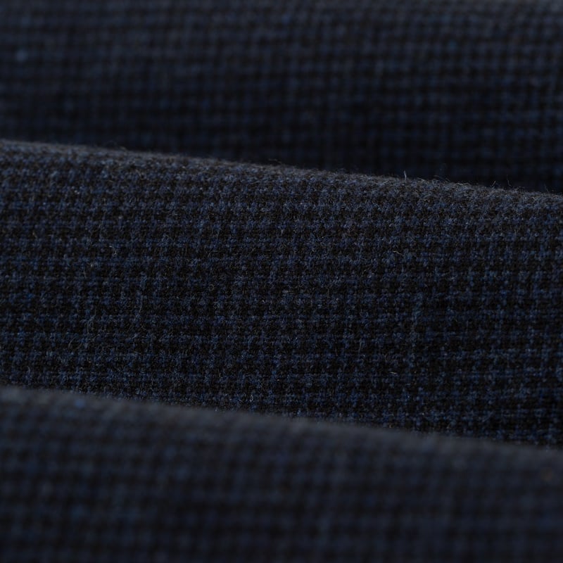 detail tissu flaneurs pantalon large UNIVERSAL WORKS Brushed Bari Oxford Pant Navy (4)