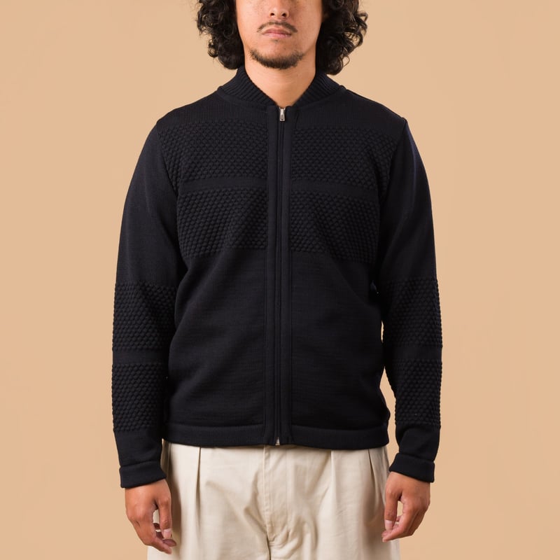 Fisherman III Full Zip Navy Blue