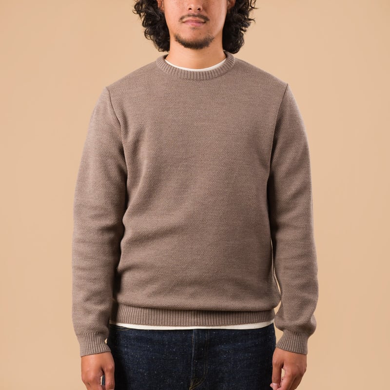 Youri Round Neck Sweater Taupe