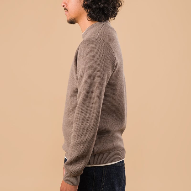 Youri Round Neck Sweater Taupe