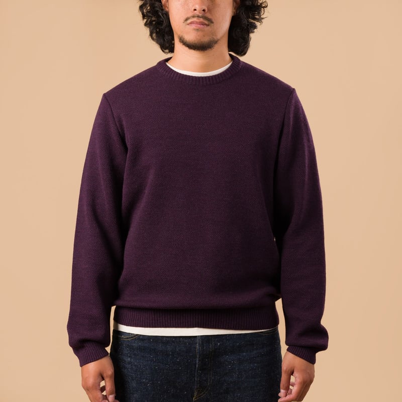 Youri Round Neck Sweater Prune