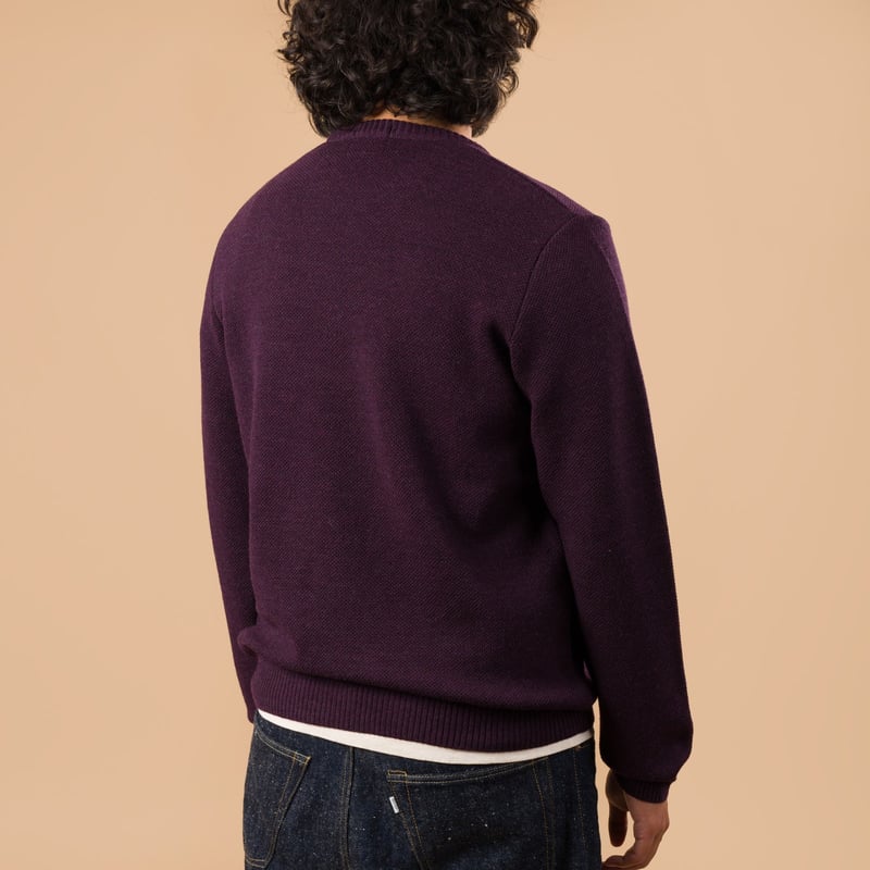 Youri Round Neck Sweater Prune