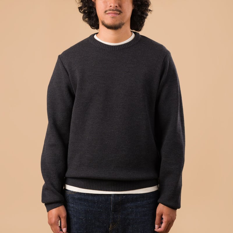 Youri Round Neck Sweater Anthracite