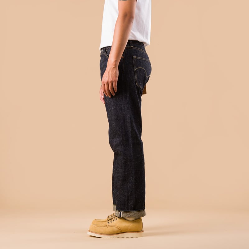 image flaneurs ONI DENIM 288-13.7NEP Regular Straight Neppy Selvedge Denim side
