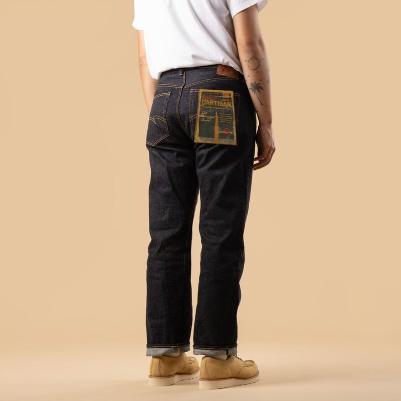 image flaneurs STUDIO D'ARTISAN SD-101 Regular Straight 15oz back