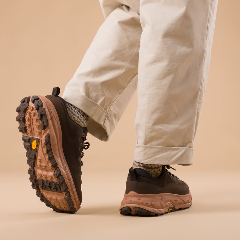 images flaneurs Hoka Tor Summit Cast IronWalnut dos