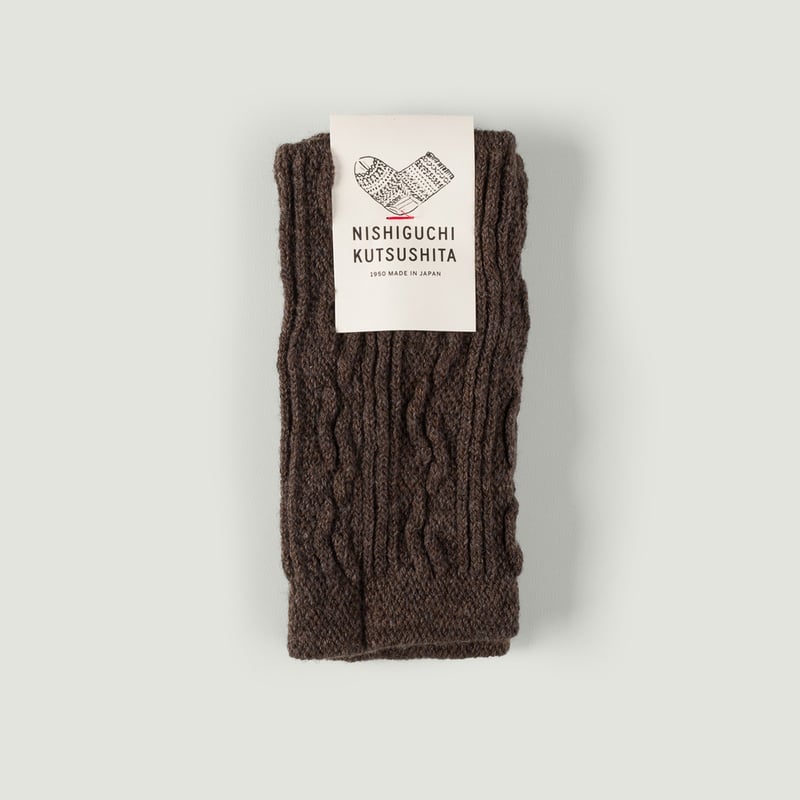 Wool Hand Warmers Brown