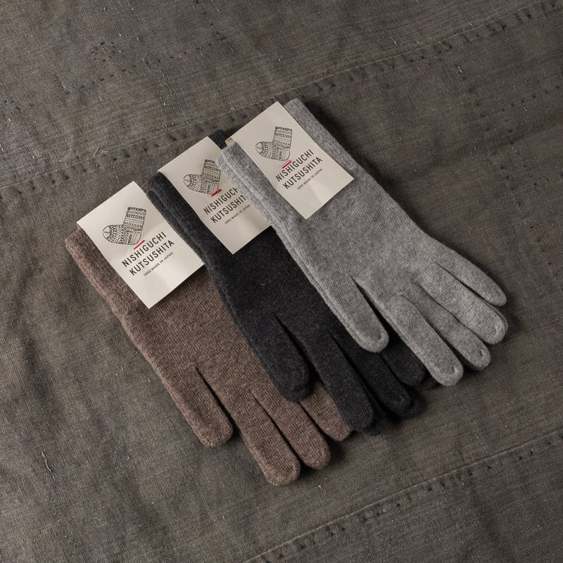 Merino Wool Gloves Light Gray