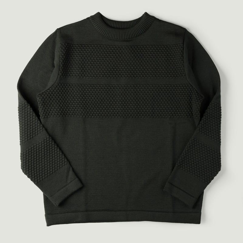 Fisherman III Dark Forest Green Sweater