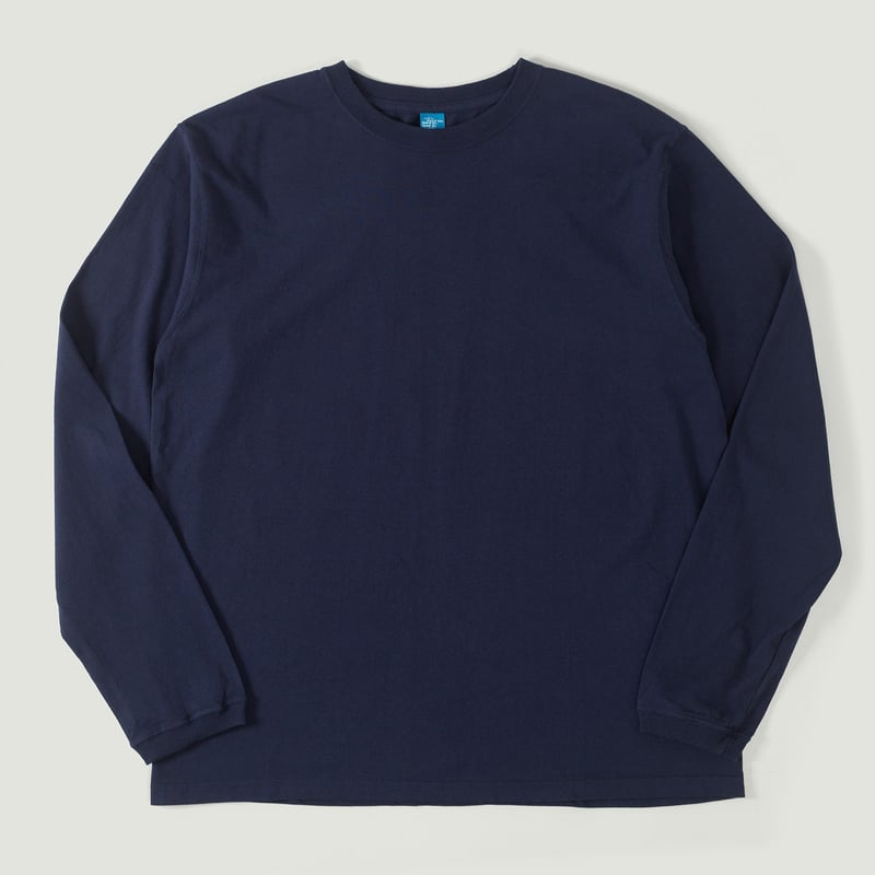 GOOD ON flâneurs tee-shirt manches longues LS Crew Tee navy