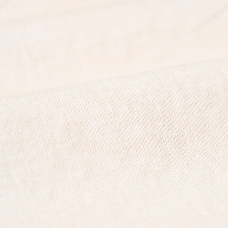 closeup flâneurs GOOD ON LS Heavy Crew Tee P-Natural