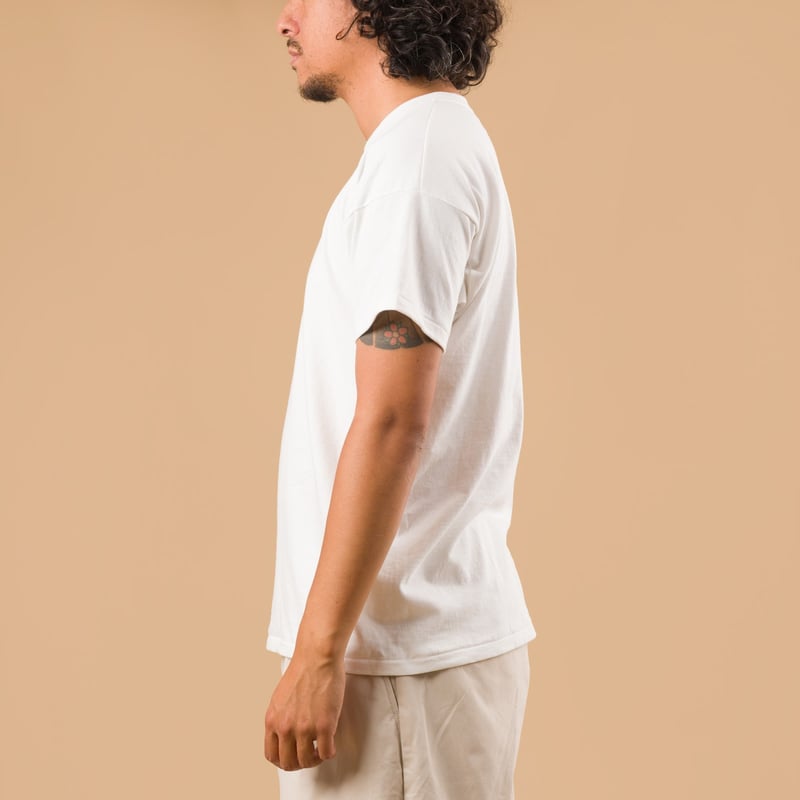"SURE MFG" 6.1oz The Nerds Tee Off White