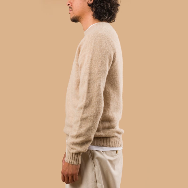 Shaggy Crew Neck Cameo