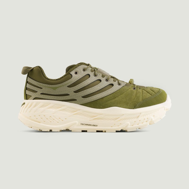 Image-Flâneurs_HOKA / Stinson EVO OG Moss Green/Wild Mushroom_Vignette