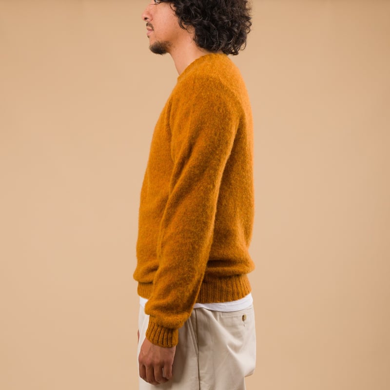Shaggy Crew Neck Amber