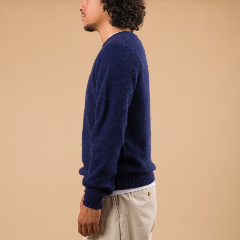 Shaggy Crew Neck NightSky