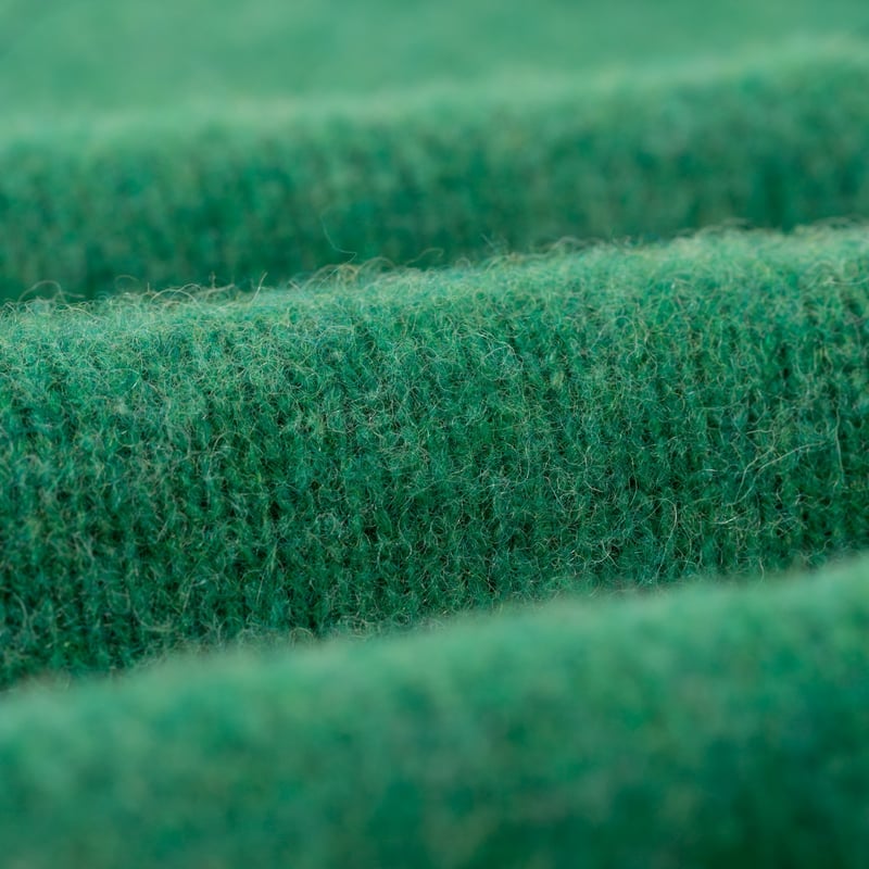 Shaggy Crew Neck Evergreen