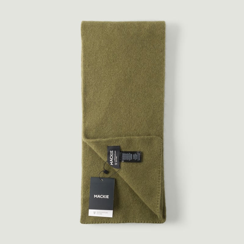 Image-Flâneurs_MACKIE / Caolas Plain Scarf Army-Vignette