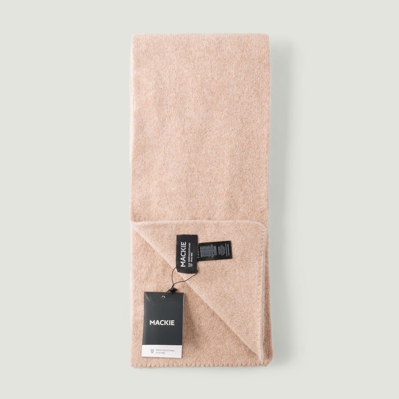 Image-Flâneurs_MACKIE / Caolas Plain Scarf Fawn-Vignette