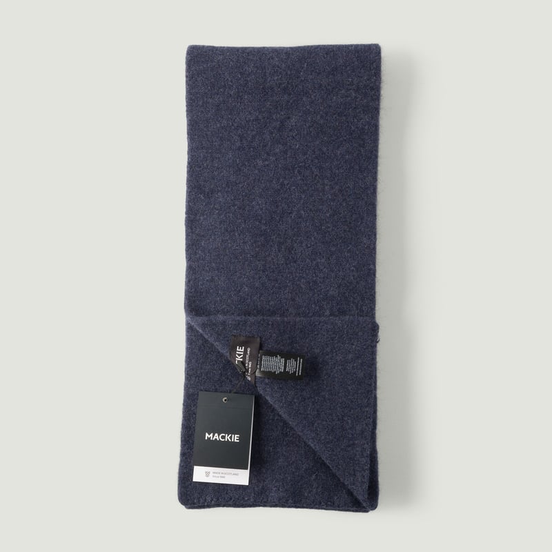 Image-Flâneurs_MACKIE / Caolas Plain Scarf Navy Mix_Vignette