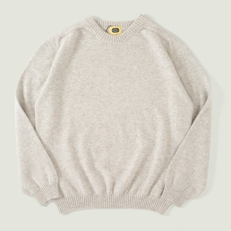 NITTO KNITWEAR X FLANEURS / Bedros Geelongora Sweater Quartz