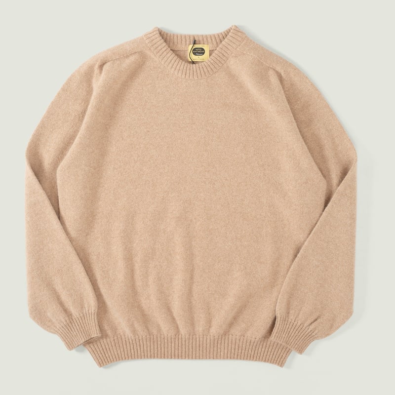 NITTO KNITWEAR X FLANEURS / Bedros Geelongora Sweater Fawn