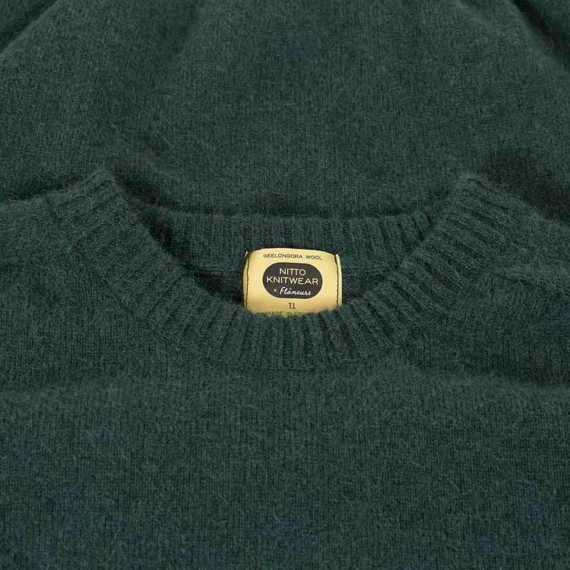 NITTO KNITWEAR X FLANEURS / Bedros Geelongora Sweater Jungle
