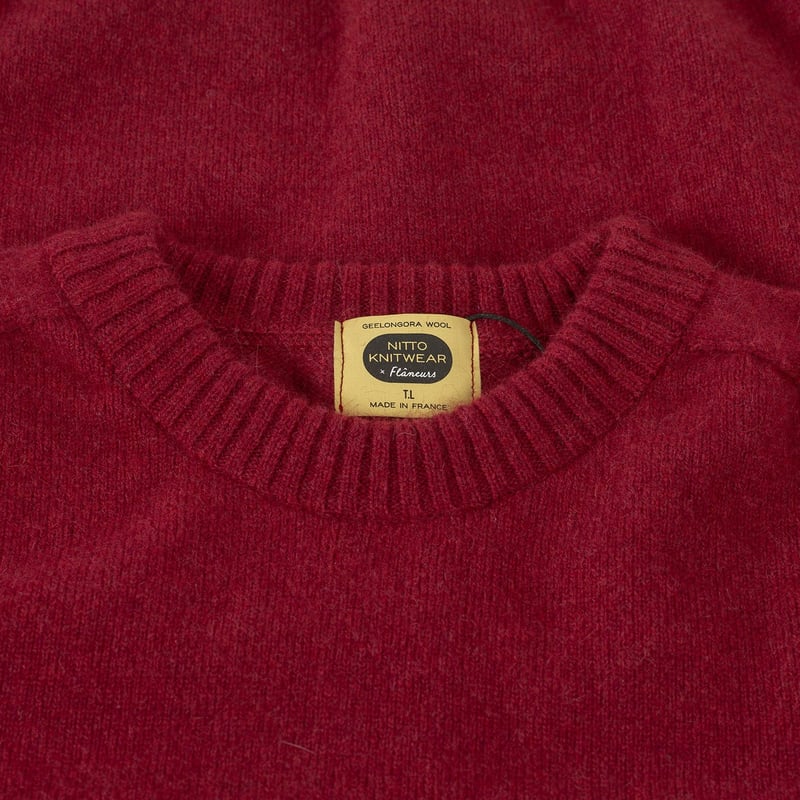 NITTO KNITWEAR X FLANEURS / Bedros Geelongora Sweater Hibiscus