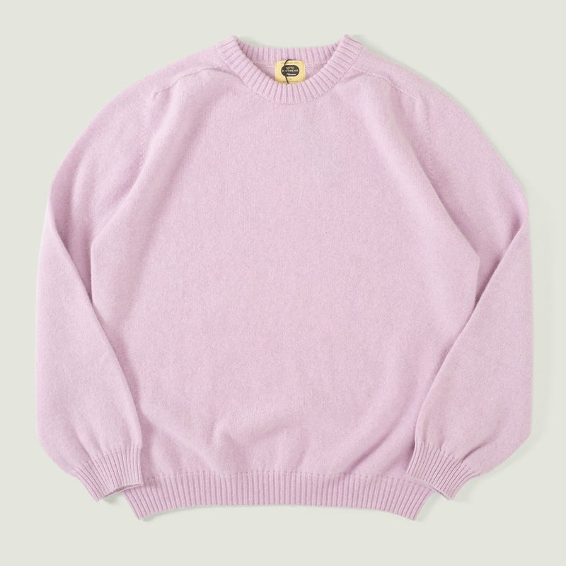 NITTO KNITWEAR X FLANEURS / Bedros Geelongora Sweater French Lilac