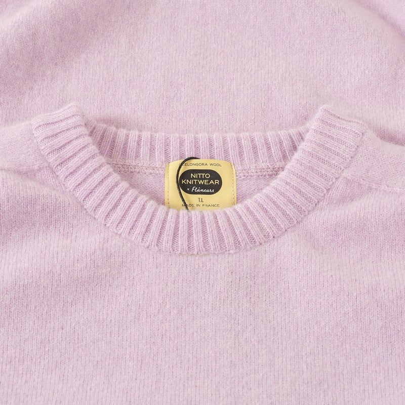 NITTO KNITWEAR X FLANEURS / Bedros Geelongora Sweater French Lilac