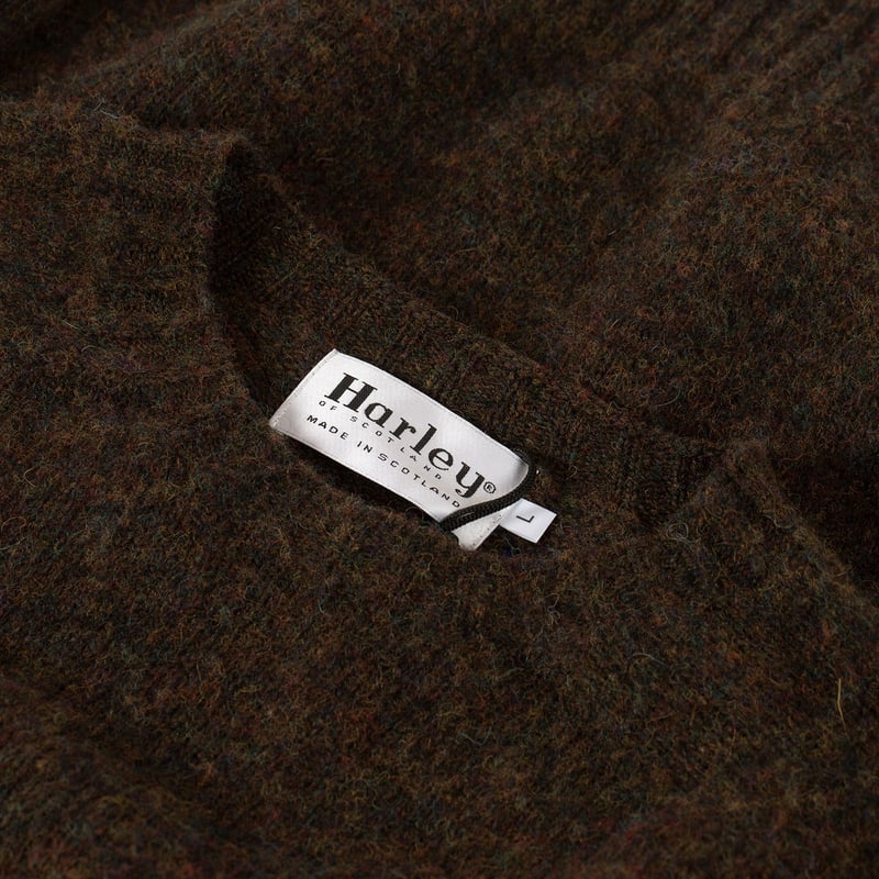 Shaggy Crew Neck Carob