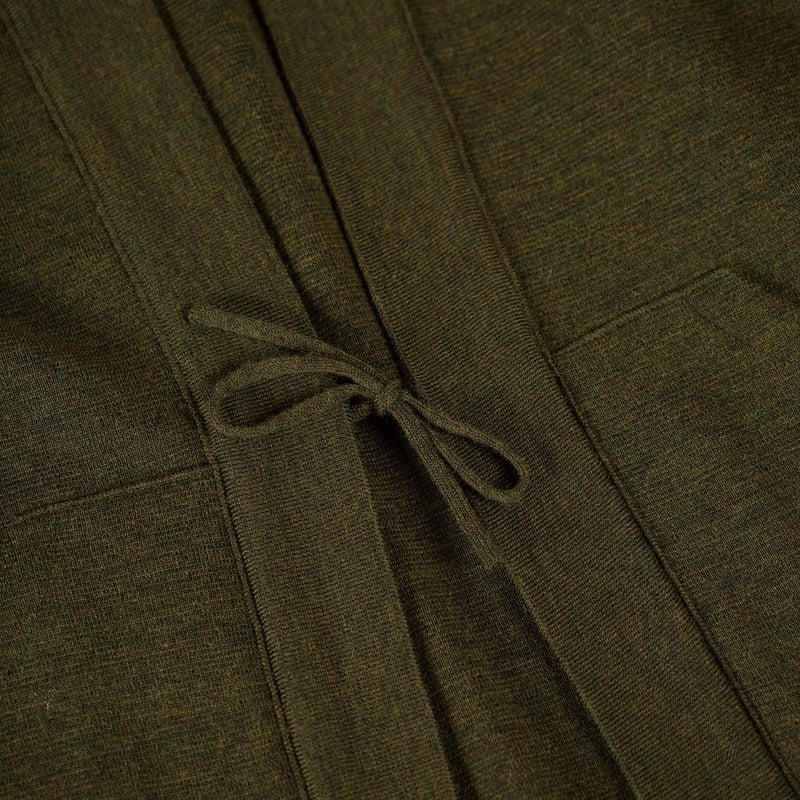 detail cordon Noragi classique Le Minor X Flâneurs olive