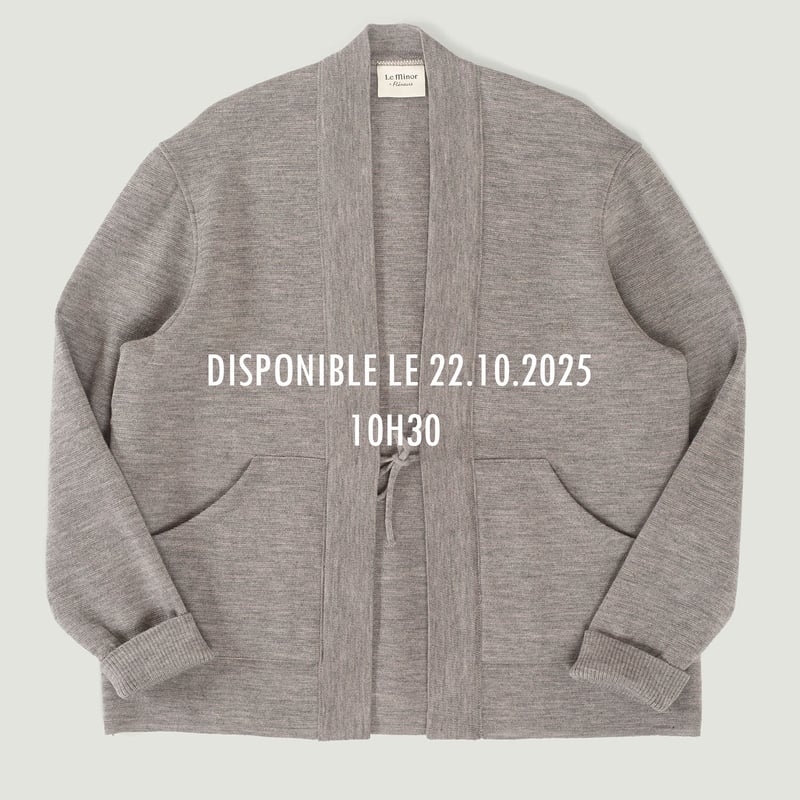 Le Minor x Flâneurs Noragi Gris Mélange