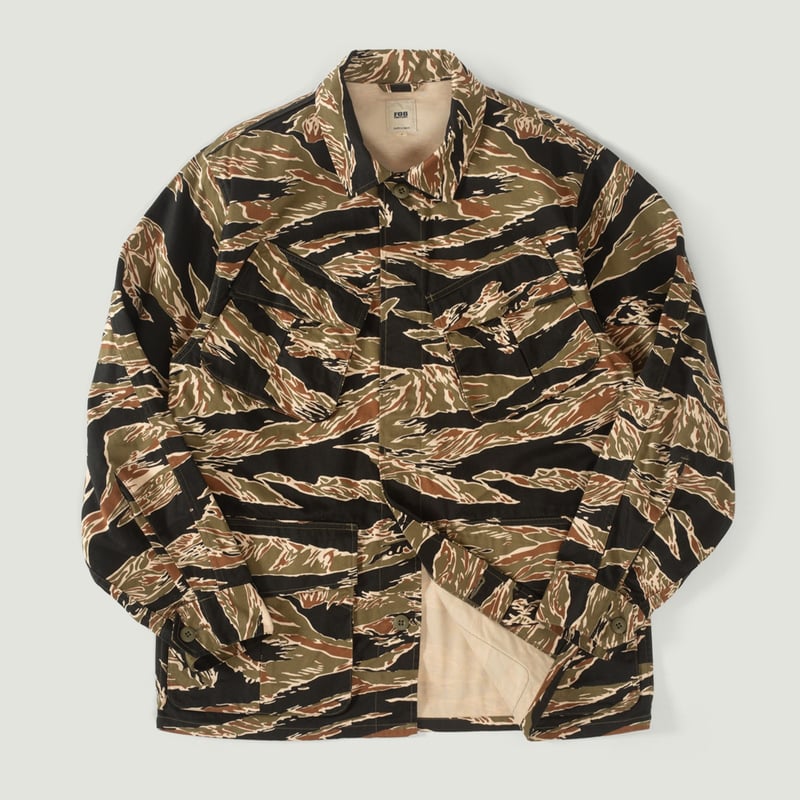 Image_Flâneurs_FOB FACTORY / F2457 Camouflage Jungle Fatigue Jacket_Vignette