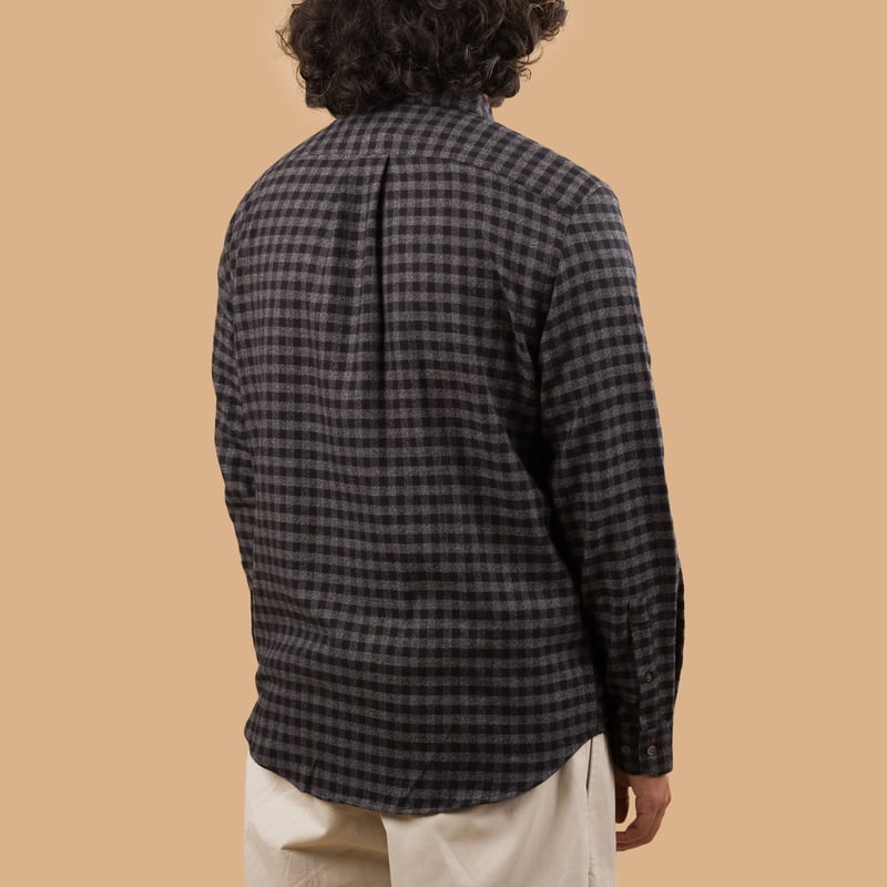 Image-Flâneurs_PORTUGUESE FLANNEL / Roca Shirt Grey
