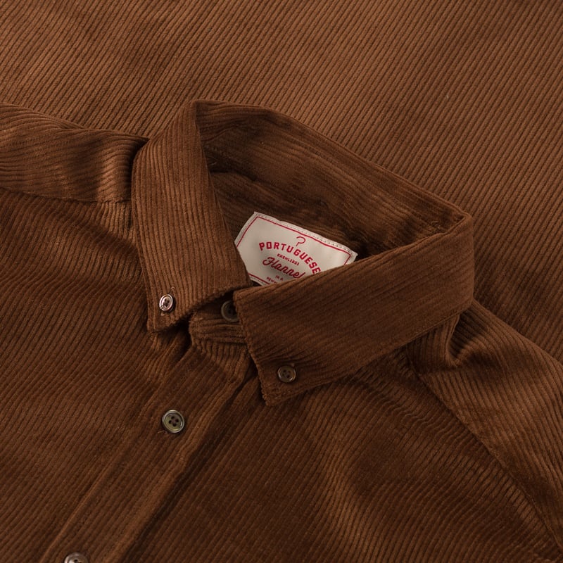 Image-Flâneurs_PORTUGUESE FLANNEL / Lobo Brown_detail
