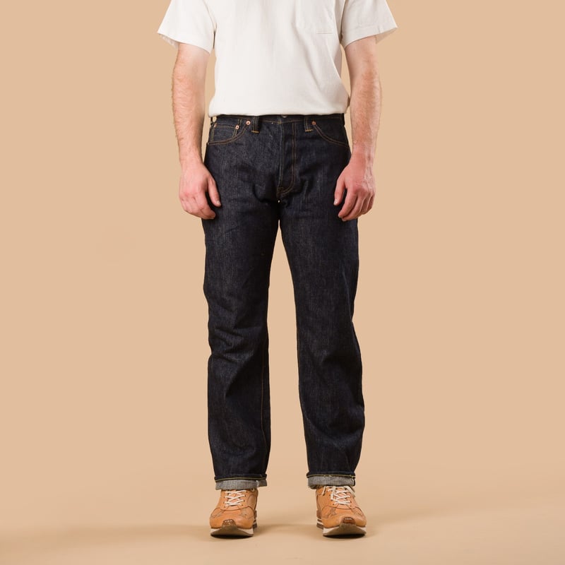 Image-Flâneurs_SAMURAI JEANS / 19oz Kiwami Regular Straight Selvedge Denim_de-face