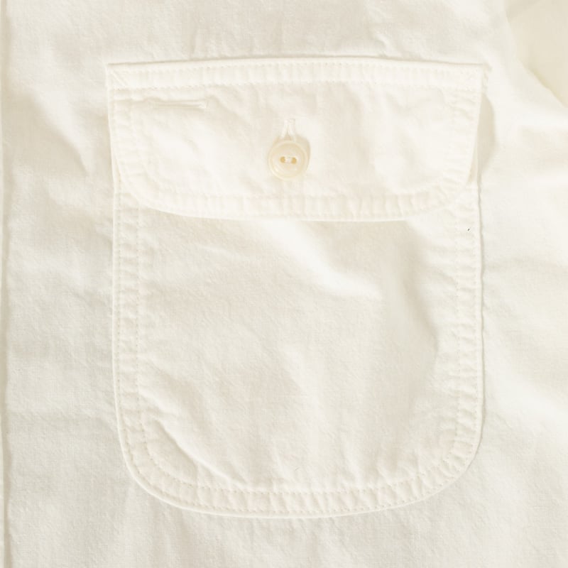 F3496 Oxford Work Shirt White
