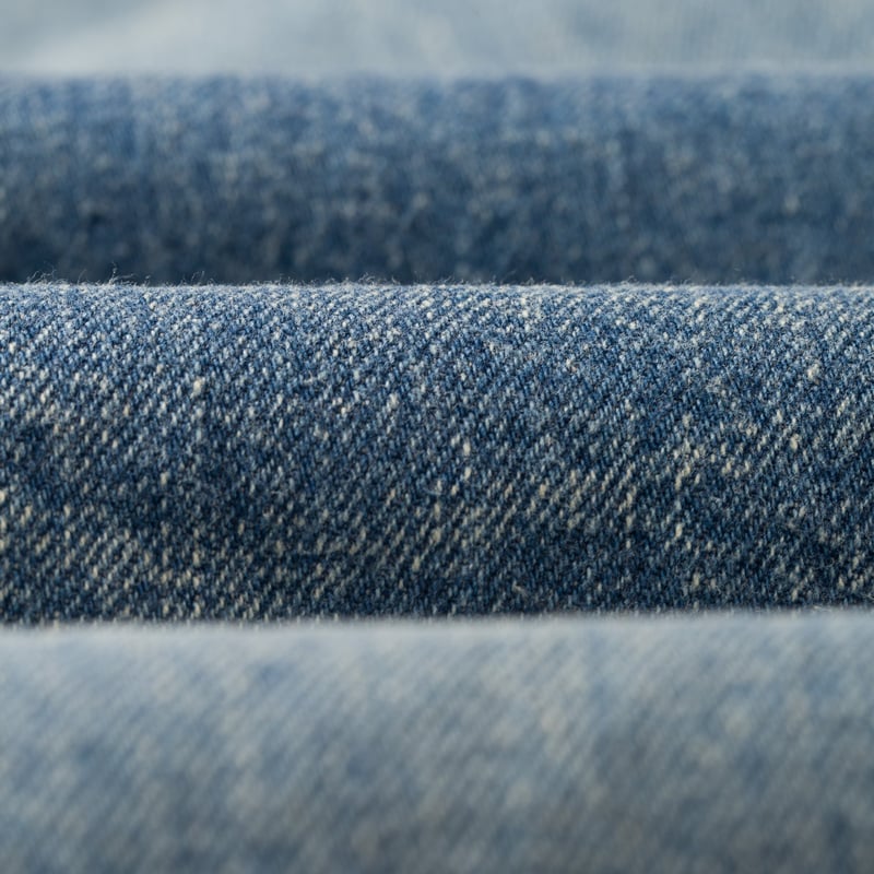 image flâneurs détail FOB FACTORY F153 5P Tapered Blue Used Wash Selvedge Denim