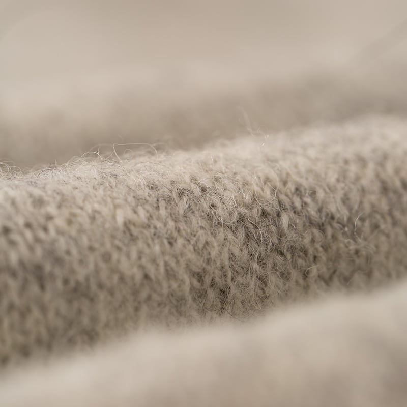 Shaggy Dog Sweater Skipper Polo Gray