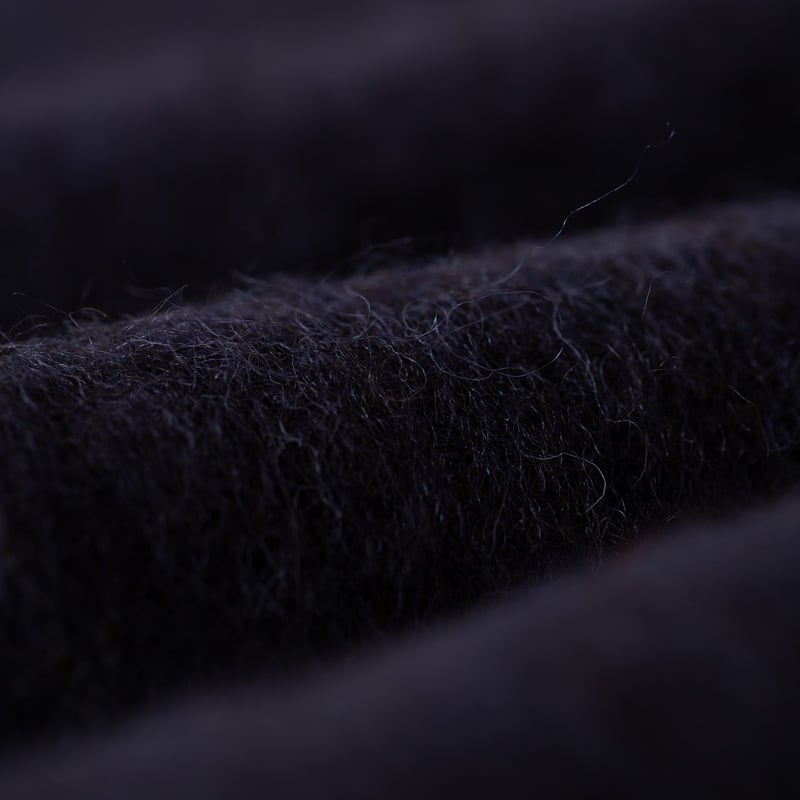 Shaggy Dog Sweater Cardigan Navy