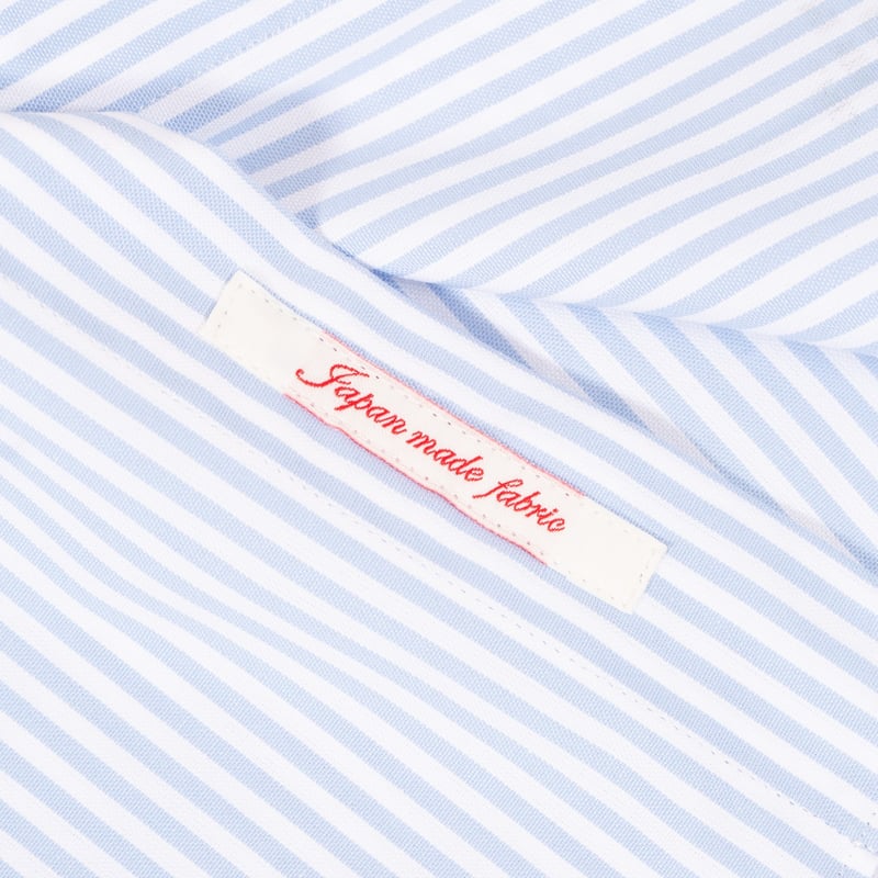 Image-Flâneurs_J. PRESS / Baggy Fit B.D. Pin Oxford Stripe_Détail-2