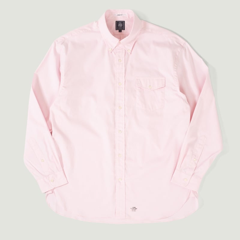 Image-Flâneurs_J. PRESS / Baggy Fit B.D. Pin Oxford Pink_Vignette