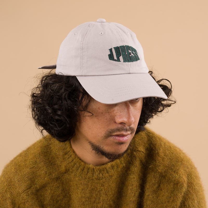 Cotton Twill Logo Cap Gray