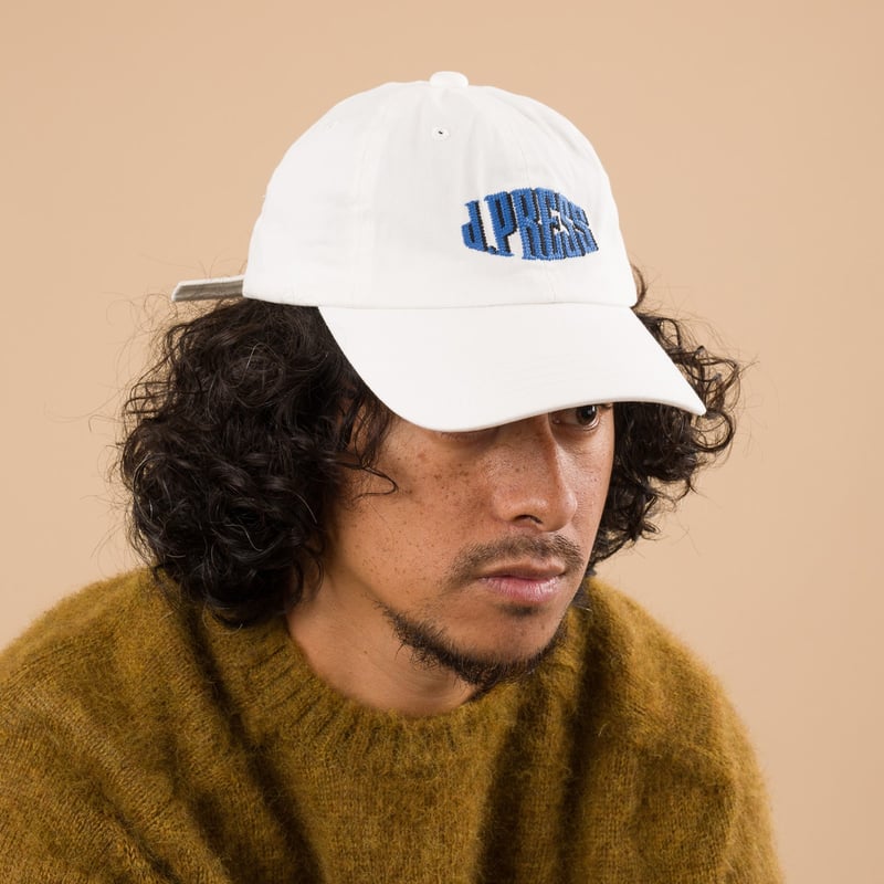 Cotton Twill Logo Cap White