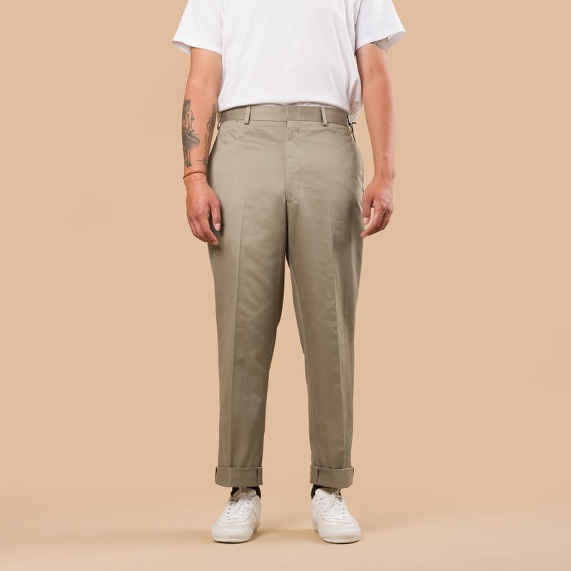 Image-Flâneurs_J. PRESS / Piped Stem West Point Beige_de-face