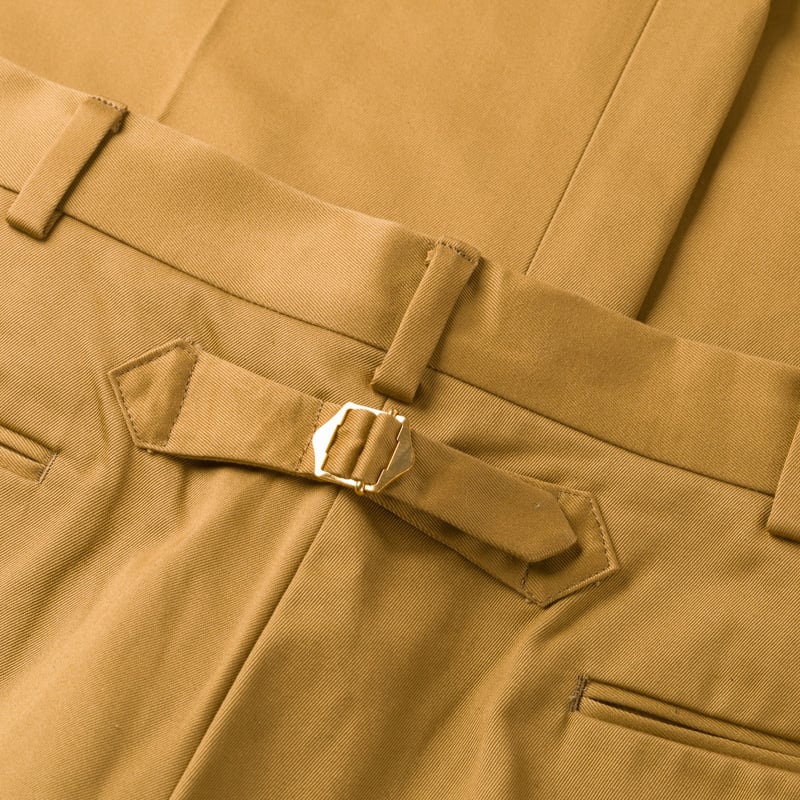 Image-Flâneurs_J. PRESS / Piped Stem West Point Khaki_détail-2