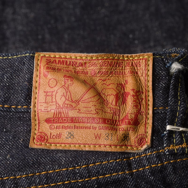 Image-Flâneurs_SAMURAI JEANS / 15oz Otokogi Regular Straight Selvedge Denim_detail-2